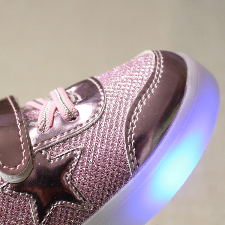 LED shoe magic button 3