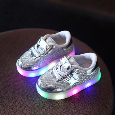 LED shoe magic button 1