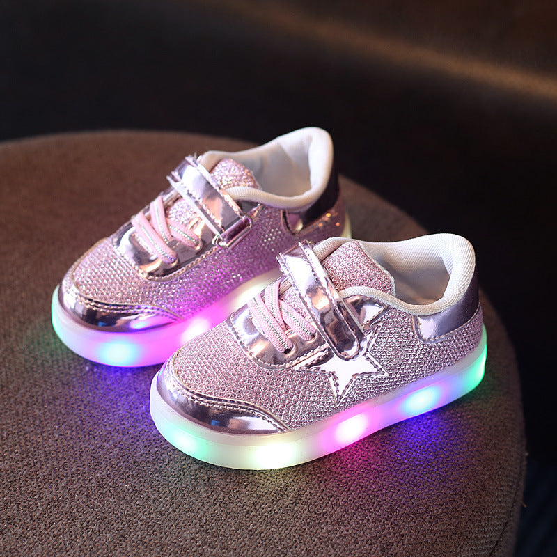 LED shoe magic button 2