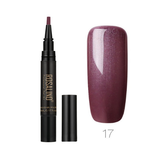 5ml Solid Color Nail Art Pen Nail Glue for Nail Art 37