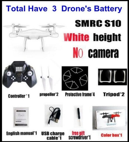 Sales Promotion WiFi 2MP Camera With S10 SMRC FPV Quadcopter Drone Helicopter UAV Micro Remote Control Toy RACER KIT Aircraft 9