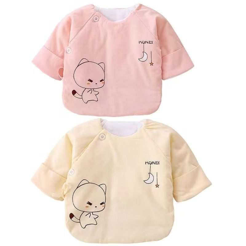 Newborn Thin Cotton Half-back Cotton 11