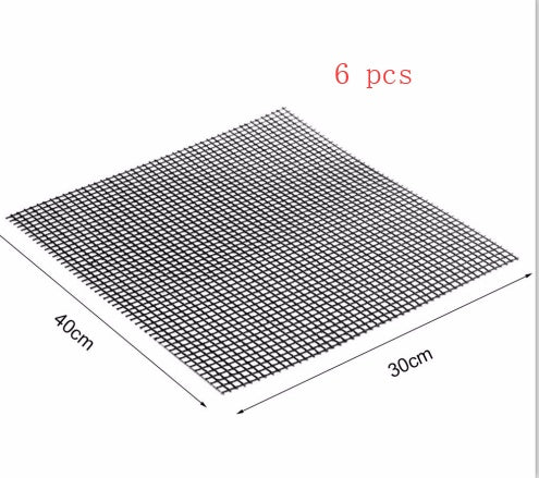 Barbecue Non-Stick Wire Mesh Grilling Mat Reusable Cooking Grilling Mat For Outdoor Activities 11