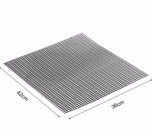 Barbecue Non-Stick Wire Mesh Grilling Mat Reusable Cooking Grilling Mat For Outdoor Activities 7