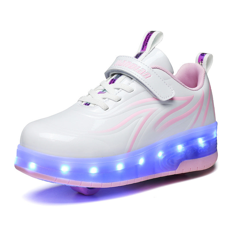 Light Charging Pulley Shoes Single And Double Wheels 6