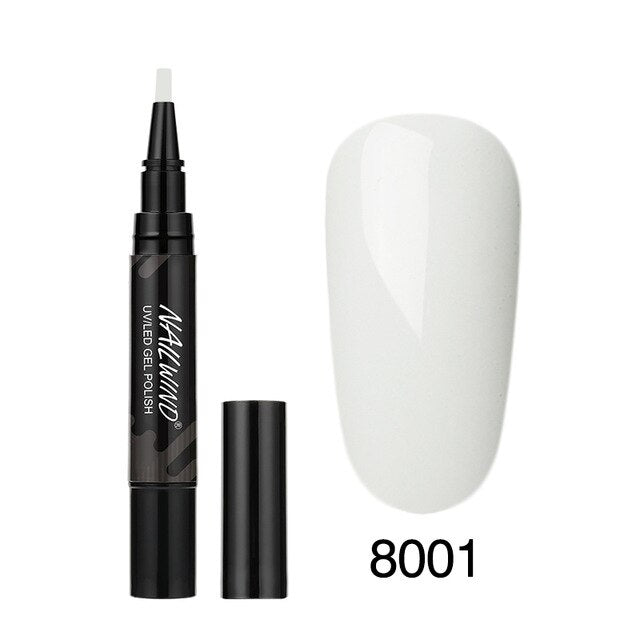 Art Manicure Venalisa 60 Colors Soak Off Enamel Convenience Clean Nail Glue Pen 39