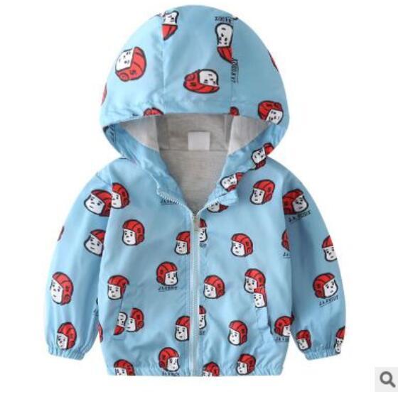 Boy jacket casual hooded jacket 11