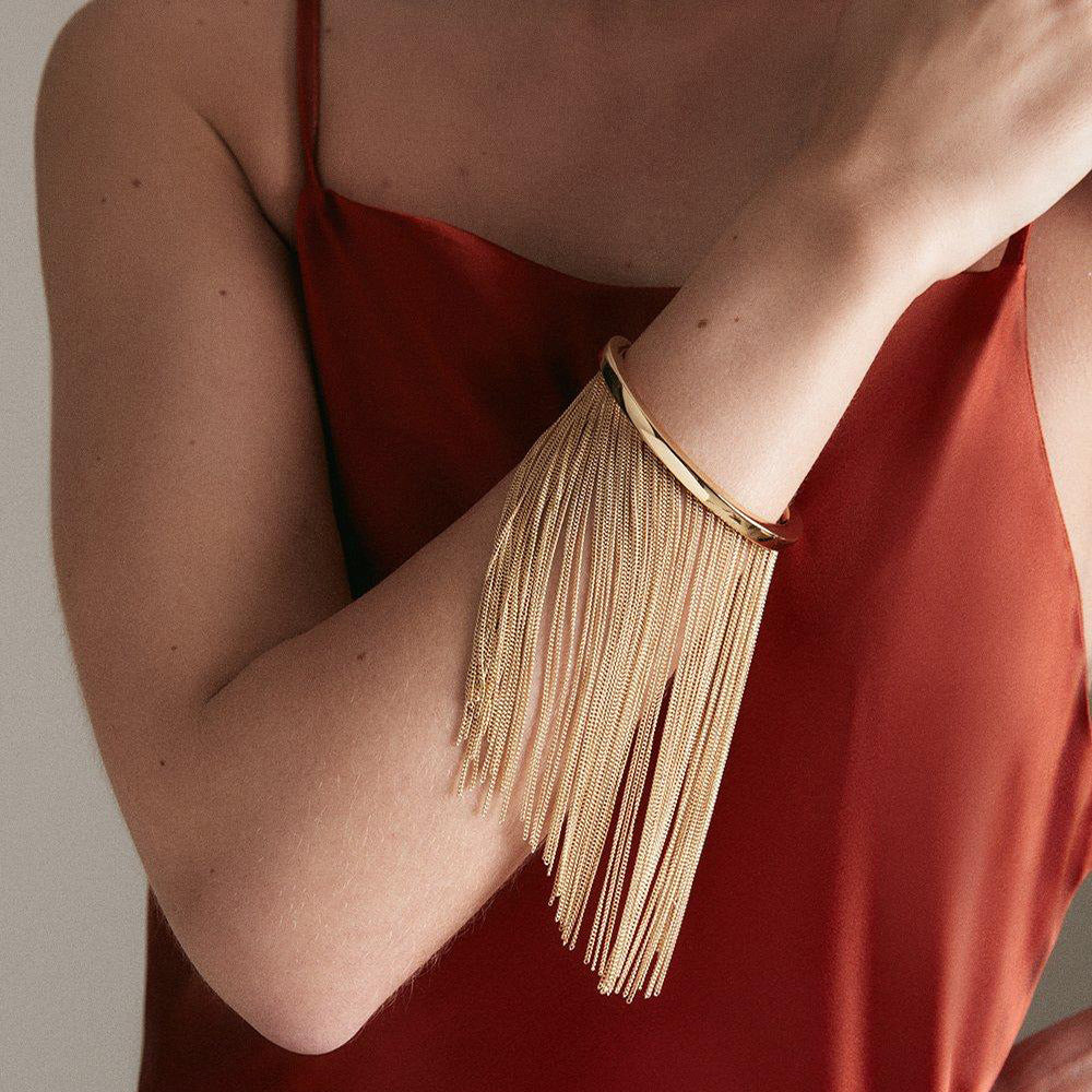 New Tassel Bracelet Vintage And Luxurious Metal Design 1