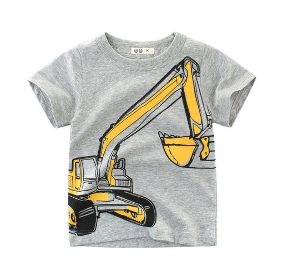 Children's Wear Summer New Korean Children's Boys Cotton T-shirt Men's Treasure In Children's Short Sleeves 2