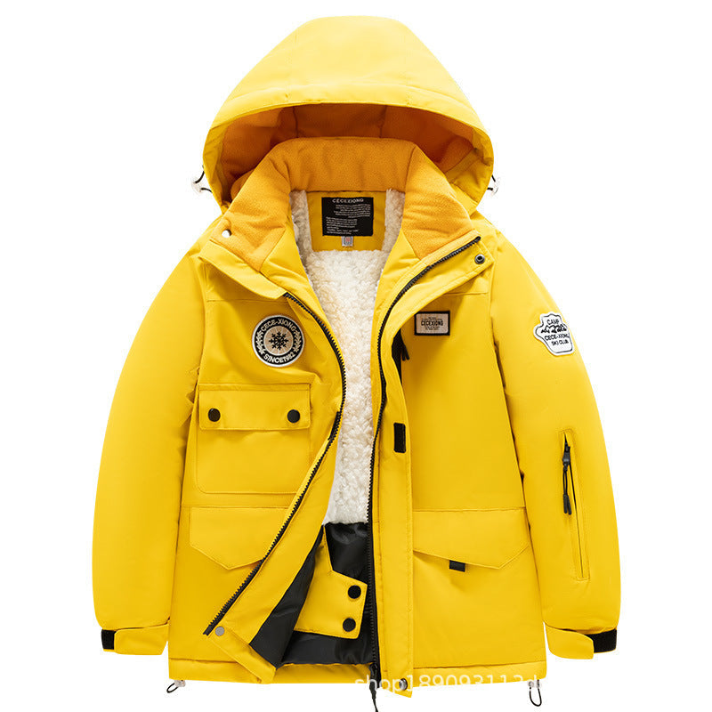 Childrens Outdoor Ski Suit Thickened Waterproof And Windproof 6