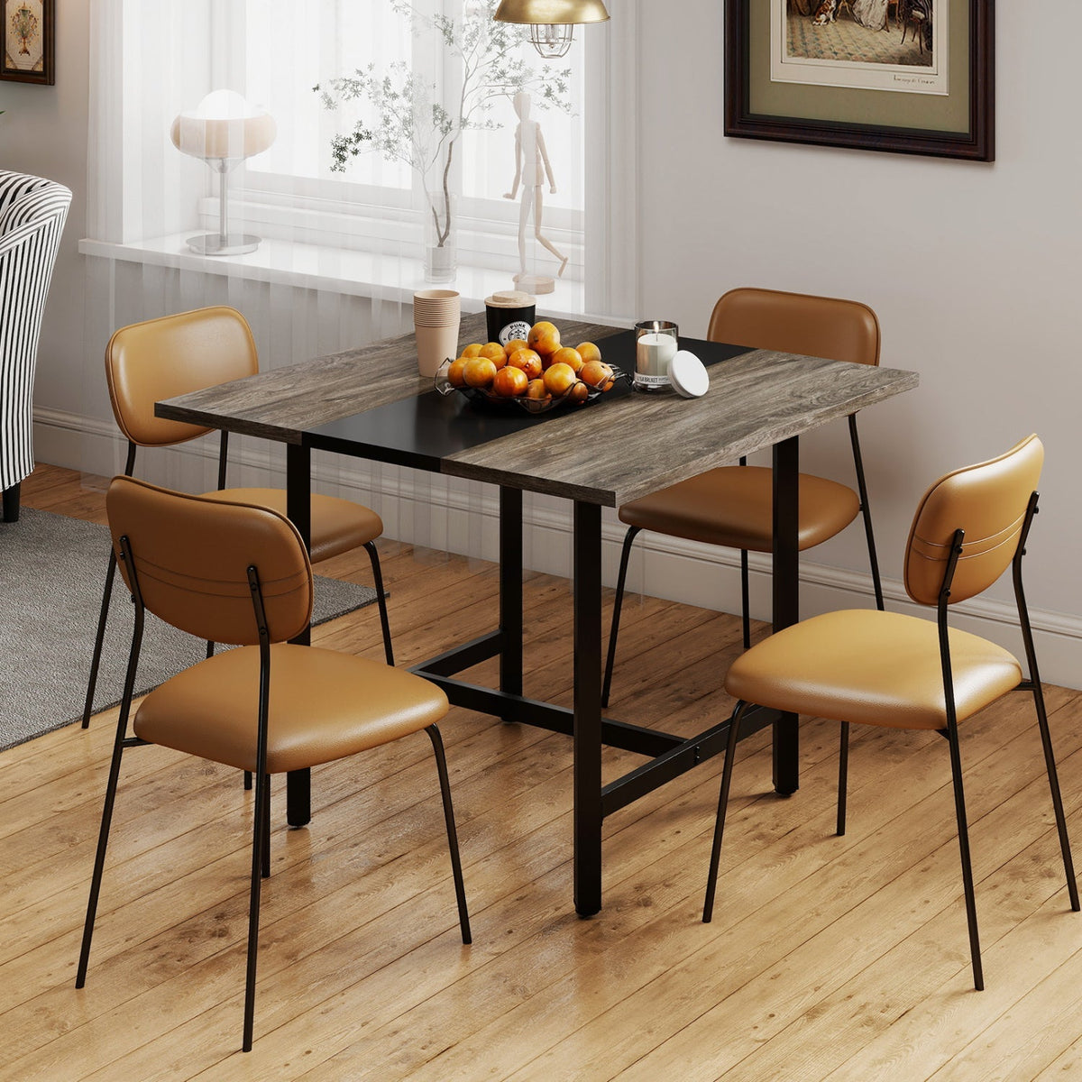 39.5" Square Conference Table with Thickened Tabletop 15