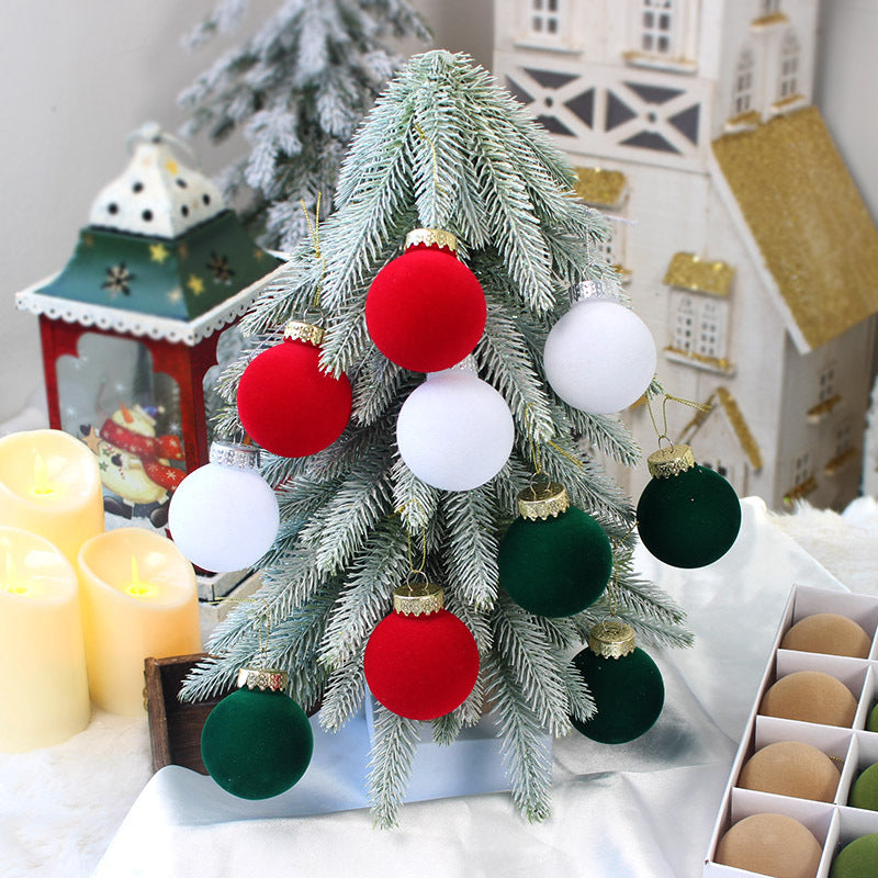 6cm Christmas ball, Christmas tree ornament, holiday decoration 2