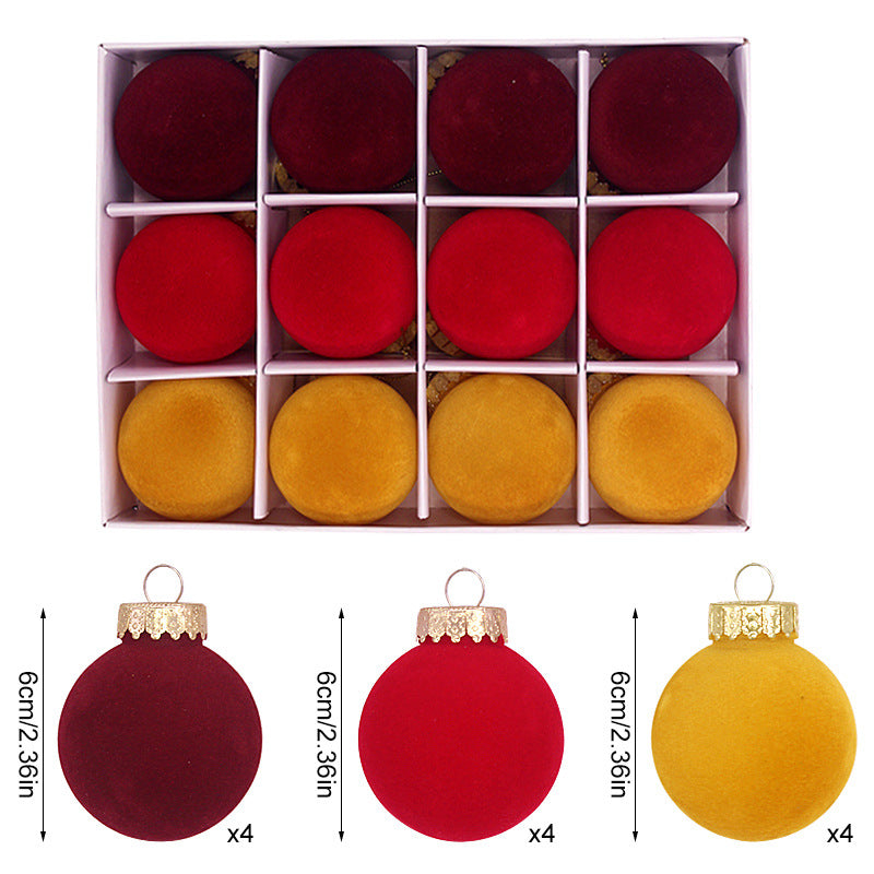 6cm Christmas ball, Christmas tree ornament, holiday decoration 6