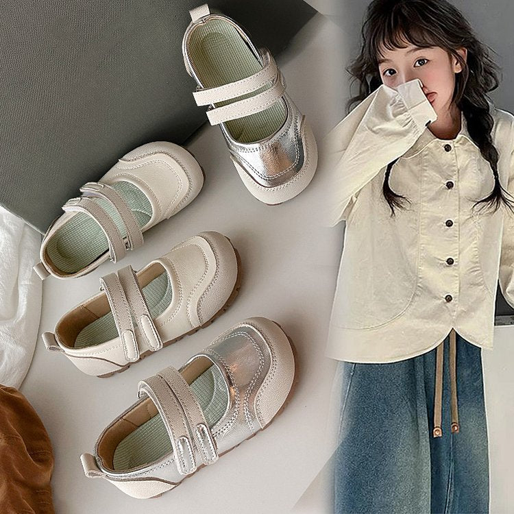 Girls' Leather Shoes With Princess Style Soft Sole Single Shoes And Children's Shoes 2