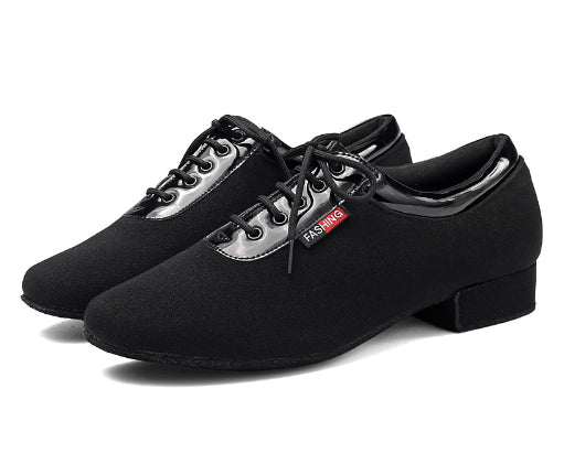 Wupamo Mens Modern Dance Shoes For Waltz, Tango, And Ballroom Dancing Indoor Soft-soled Shoes In Larger Sizes 5