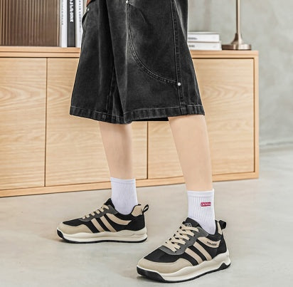 Men's Wide Toe Cortez-style Sneakers, Extra Wide Shoes For Wide Feet & High Instep, Soft Mesh Casual Trainers 3