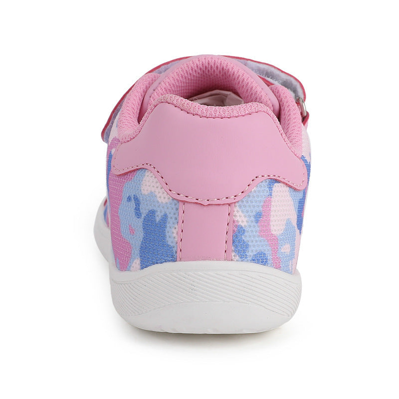 Children's Low-top Velcro Wide Toe Shoes 4