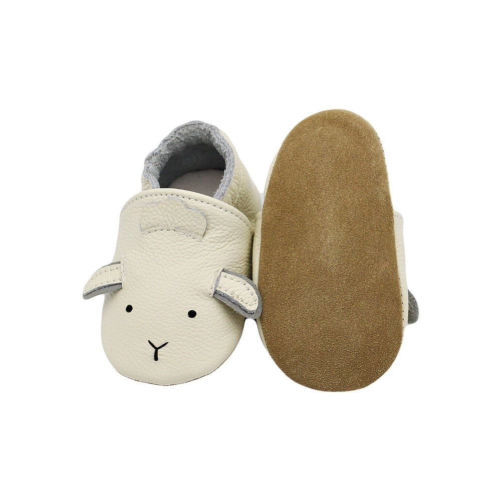 Premium Full-grain Leather Toddler Walking Shoes 8