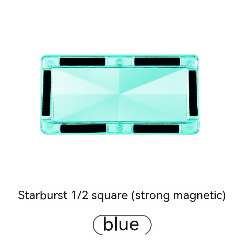 Color Window Asterism Magnetic Building Blocks Assembly 43