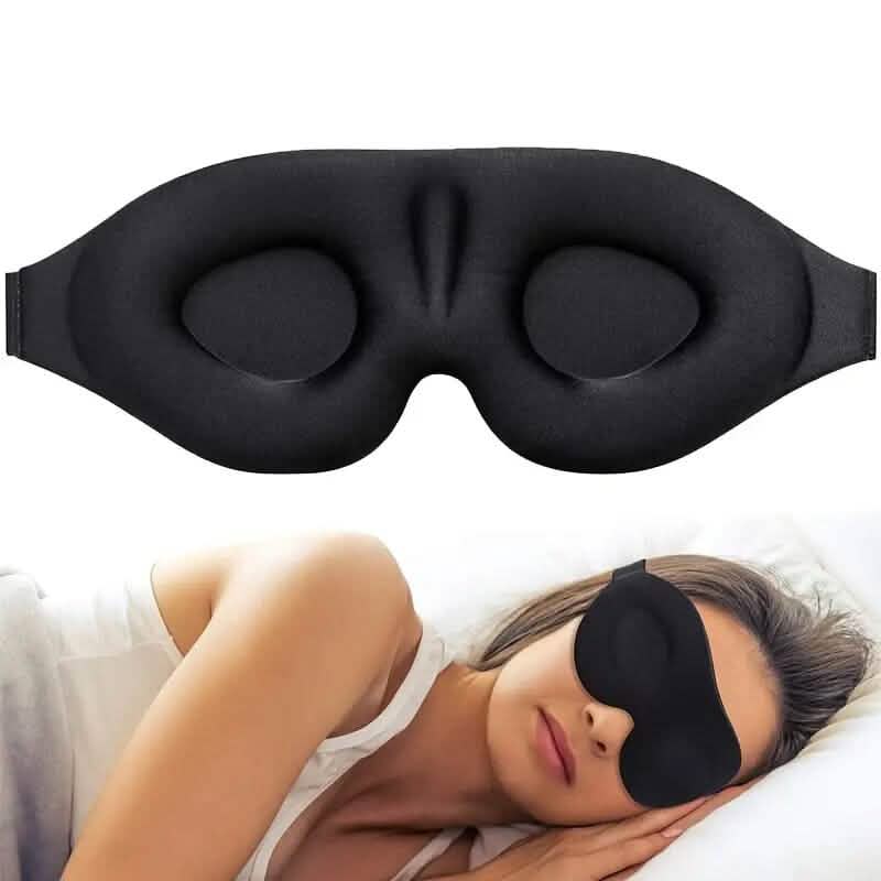 3D Contoured Cup Sleeping Mask and Blindfold 1