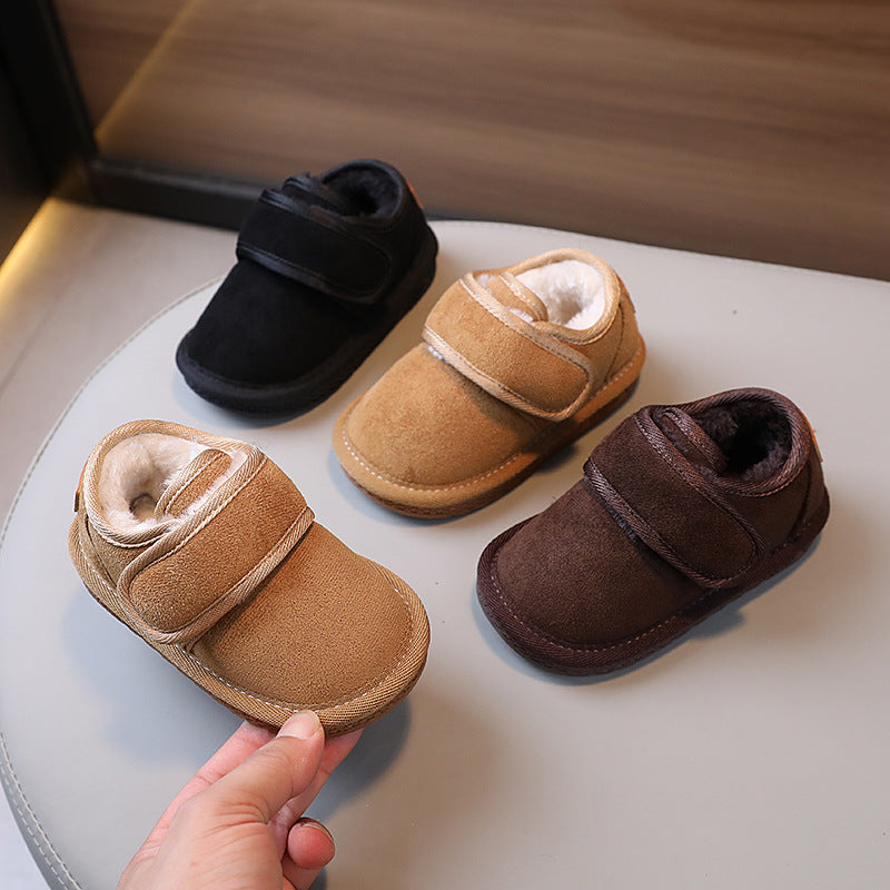 Boys Fleece-lined Cotton Boots 1