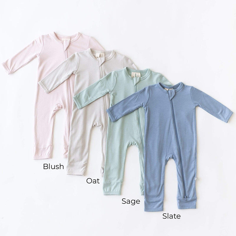 Bamboo Fiber Baby Clothes Newborn  Bodysuit 2
