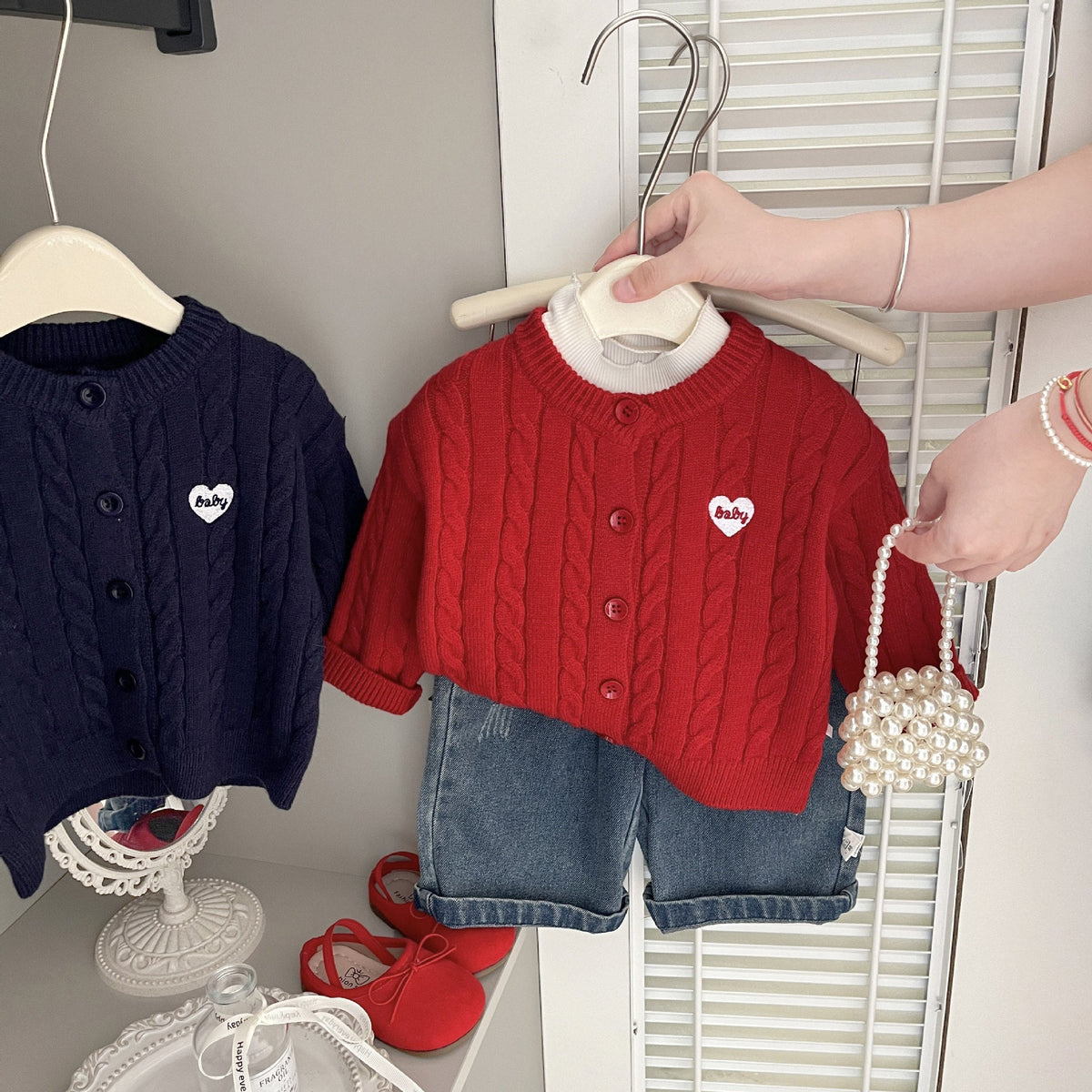 Twist-knit Cardigan Autumn Kids Clothing Outerwear 2