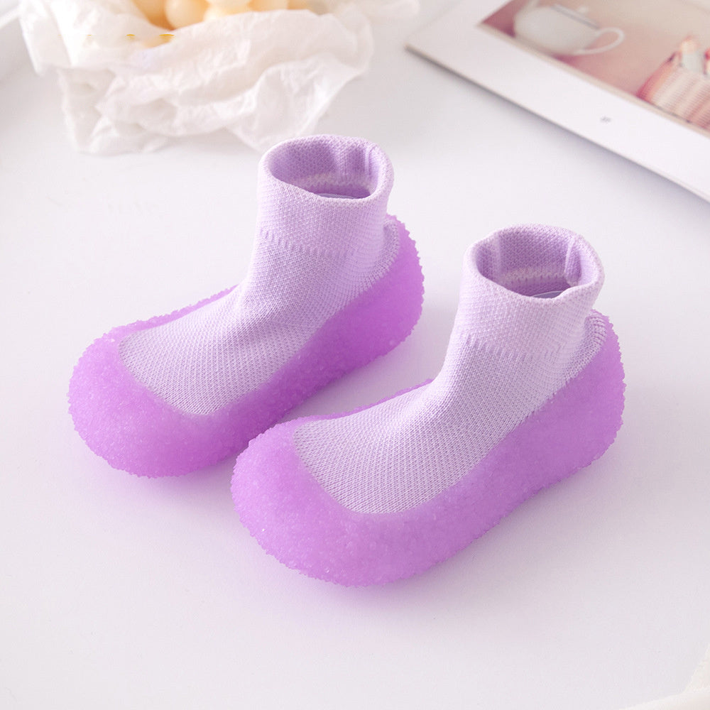Baby Multifunctional Sports Socks Anti-Slip Socks Glowing Color Beach Shoes 7