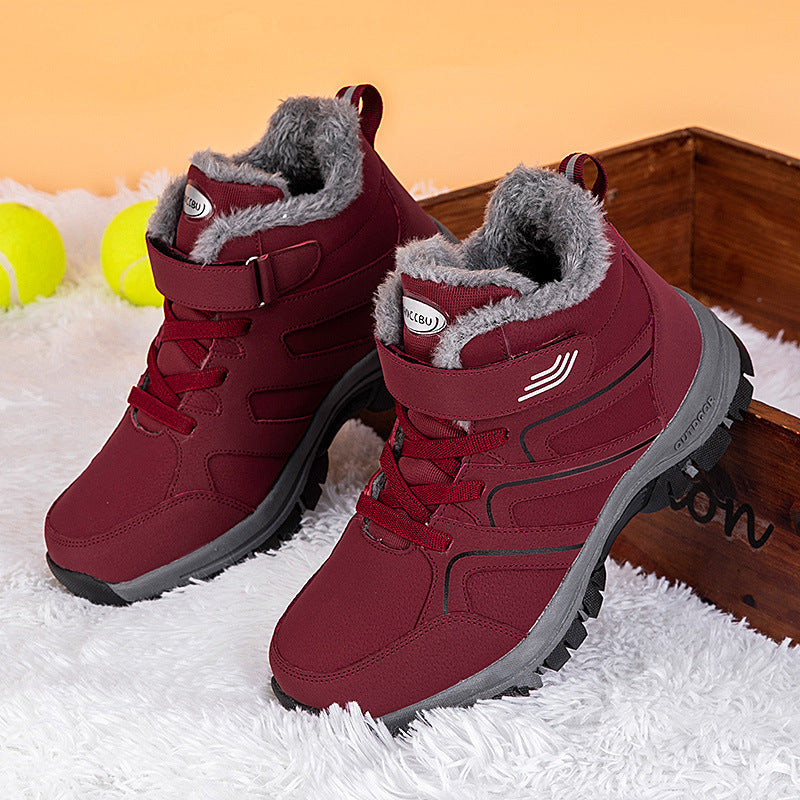 Fashionable Winter Fleece Warm Elderly Shoes