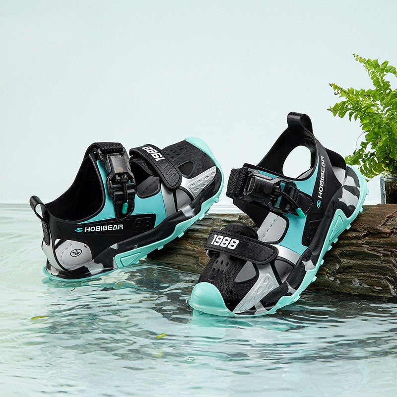 Children's Campus Daily Casual Sandals Solid Color 1