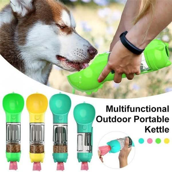 4-in-1 Portable Dog Water Bottle Dispenser 10