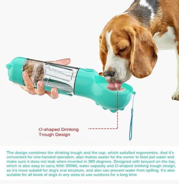 4-in-1 Portable Dog Water Bottle Dispenser 19