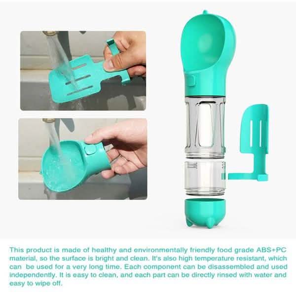 4-in-1 Portable Dog Water Bottle Dispenser 14