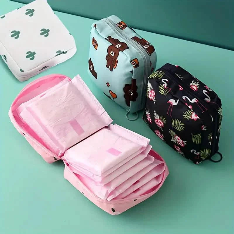 4-Pack: Multi-Functional Travel Storage Bag for Toiletries 1