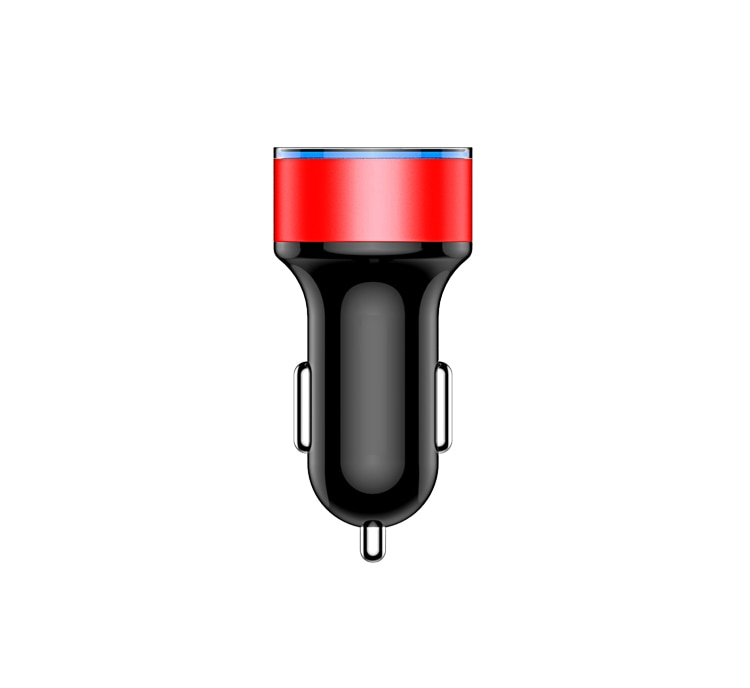 Car Charger 5V 3.1A With LED Display Universal Dual Usb Phone Car-Charger 7