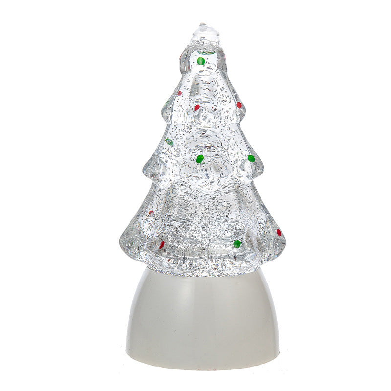 Christmas decorations, Christmas trees, crystal balls, music boxes, Christmas snowflakes, music lights, Christmas gifts, night lights 5