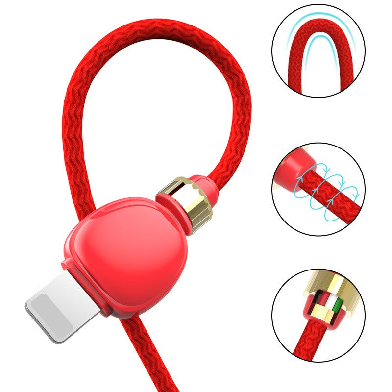 Creative lantern one with three data cables 3