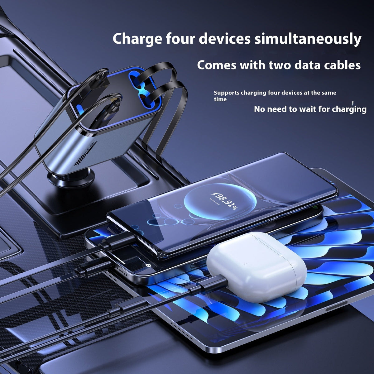 120W Super Fast Charge Star Charger 4