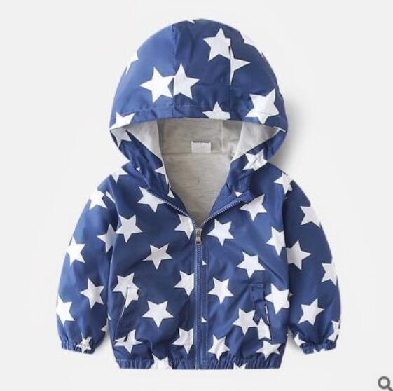 Boy jacket casual hooded jacket 13