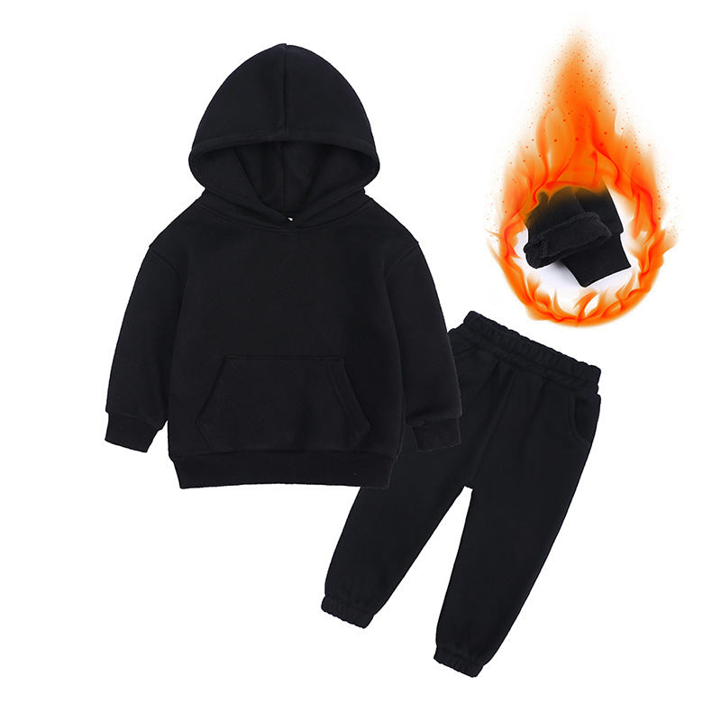 Children's New Winter Fleece Sweater Set 5