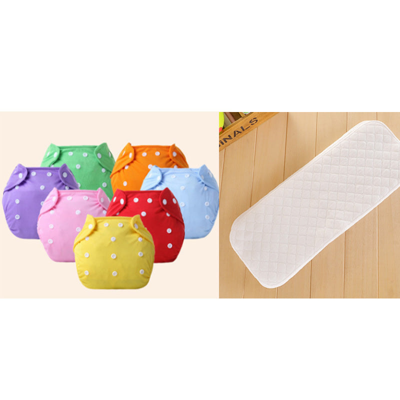 Increase diaper pants washable diapers can adjust the baby can pull pants pants waterproof waterproof diapers pants 12