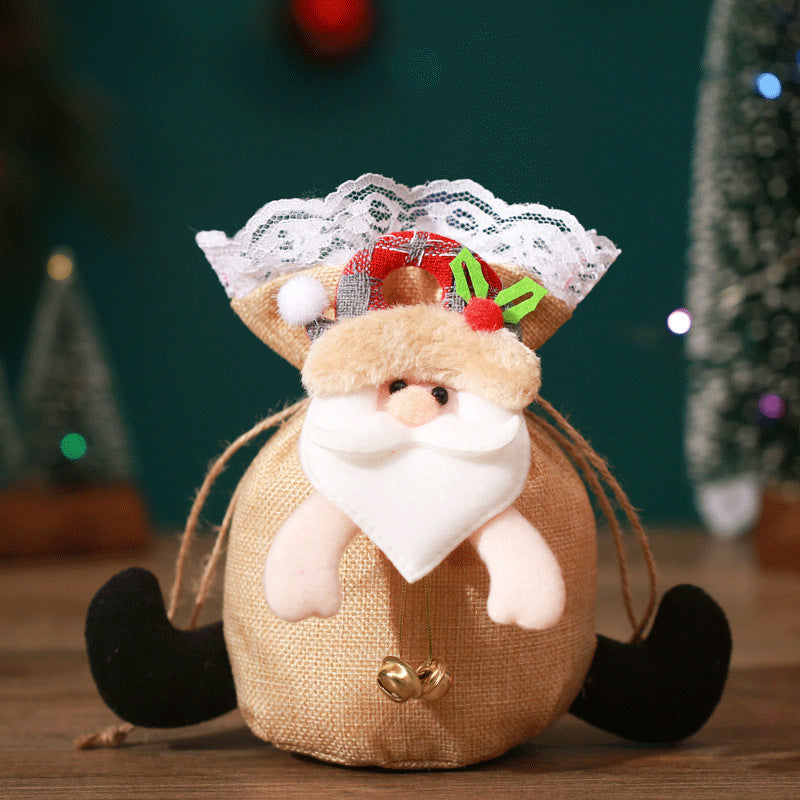 Christmas Apple Bag Christmas Eve Apple Gift Box Gift Bag Candy Bag Christmas Creative Gift Bag 4
