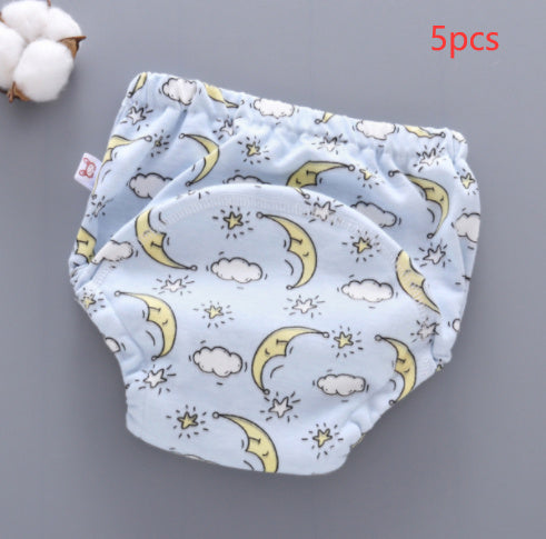 Baby Training Pants Washable 6-layer Gauze Diaper Cover 16