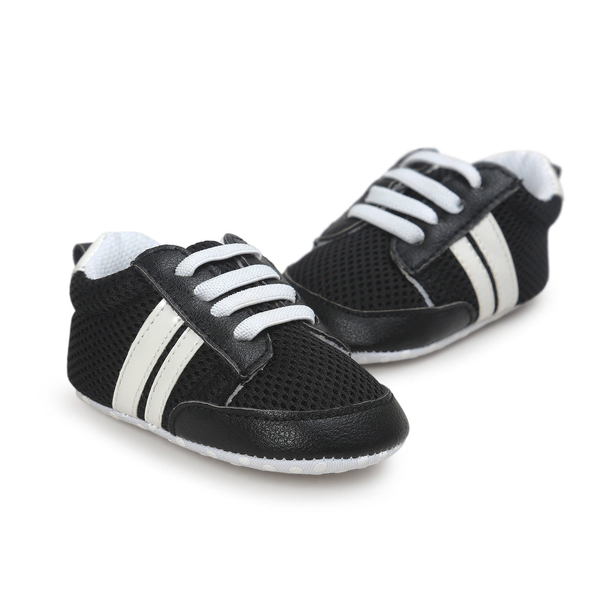 Baby Boy Girl Moccasins Shoes Infant PU Leather Non-slip Soft Newborn Sneakers 17