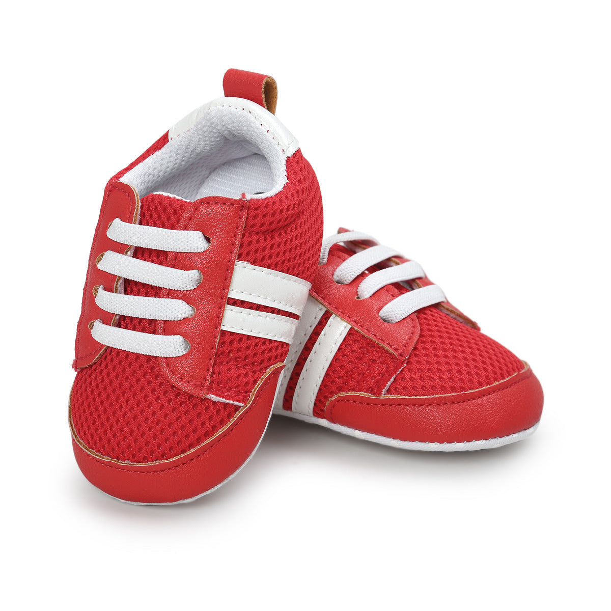 Baby Boy Girl Moccasins Shoes Infant PU Leather Non-slip Soft Newborn Sneakers 7