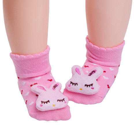 Cute Baby Animal Doll Baby Three-dimensional Socks 4
