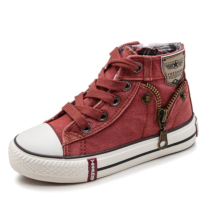 A children's shoes spring boys canvas shoes shoes small baby shoes wholesale Korean tide 6