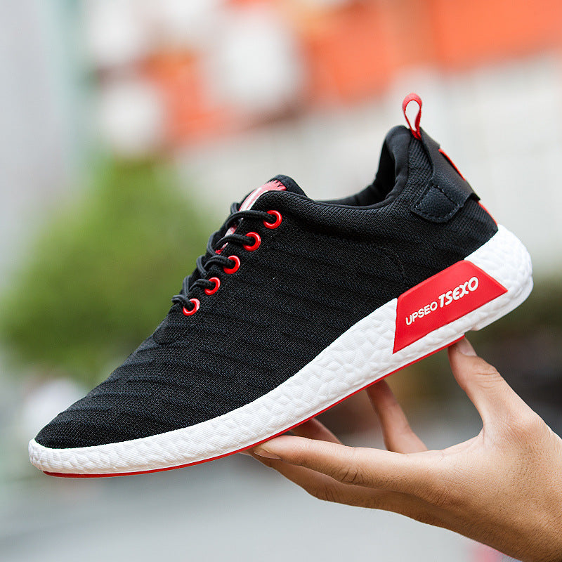 Spring and Autumn New Korean men's casual shoes men's shoes all-match tide running shoes lazy shoes 6