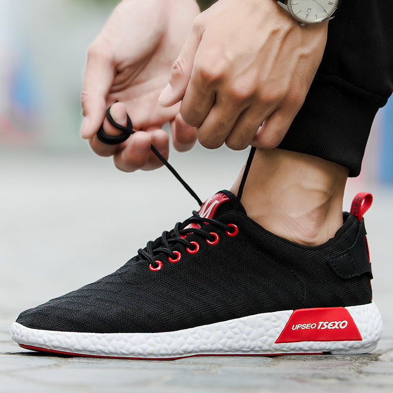 Spring and Autumn New Korean men's casual shoes men's shoes all-match tide running shoes lazy shoes 2