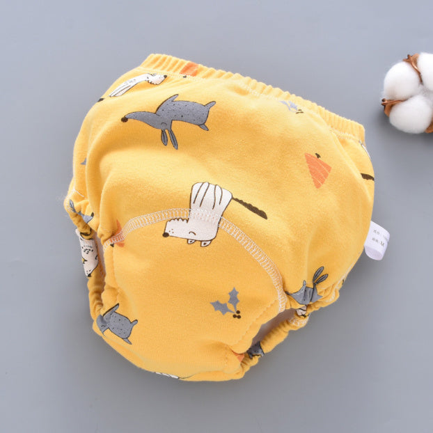 Baby Training Pants Washable 6-layer Gauze Diaper Cover 7